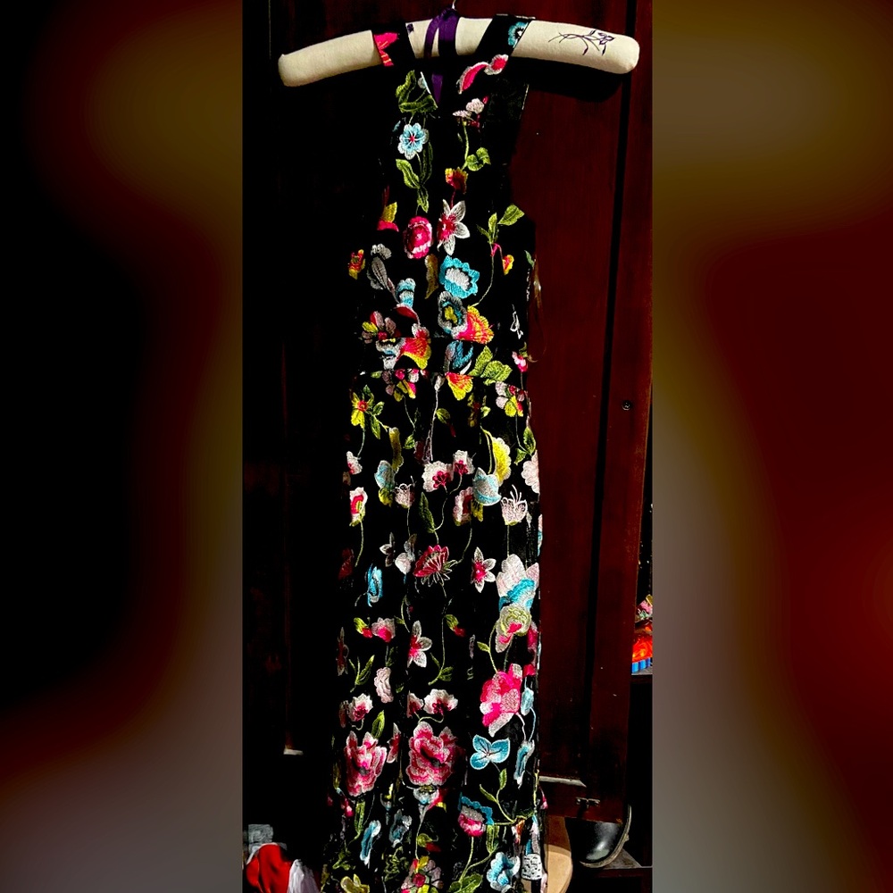 Embroidered dress